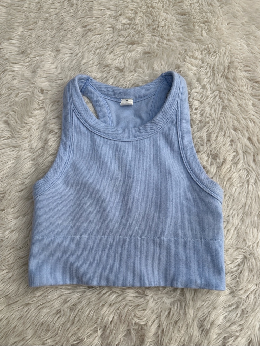 ALO Yoga Seamless Delight high neck Crop Top